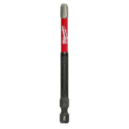 Milwaukee Tool SHOCKWAVE 3-1/2 Impact Phillips #3 Power Bits 48-32-4792